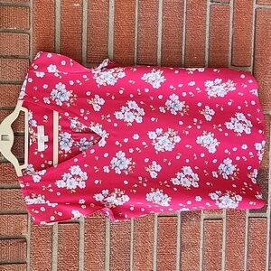 Loft Hot Pink Medium Blouse